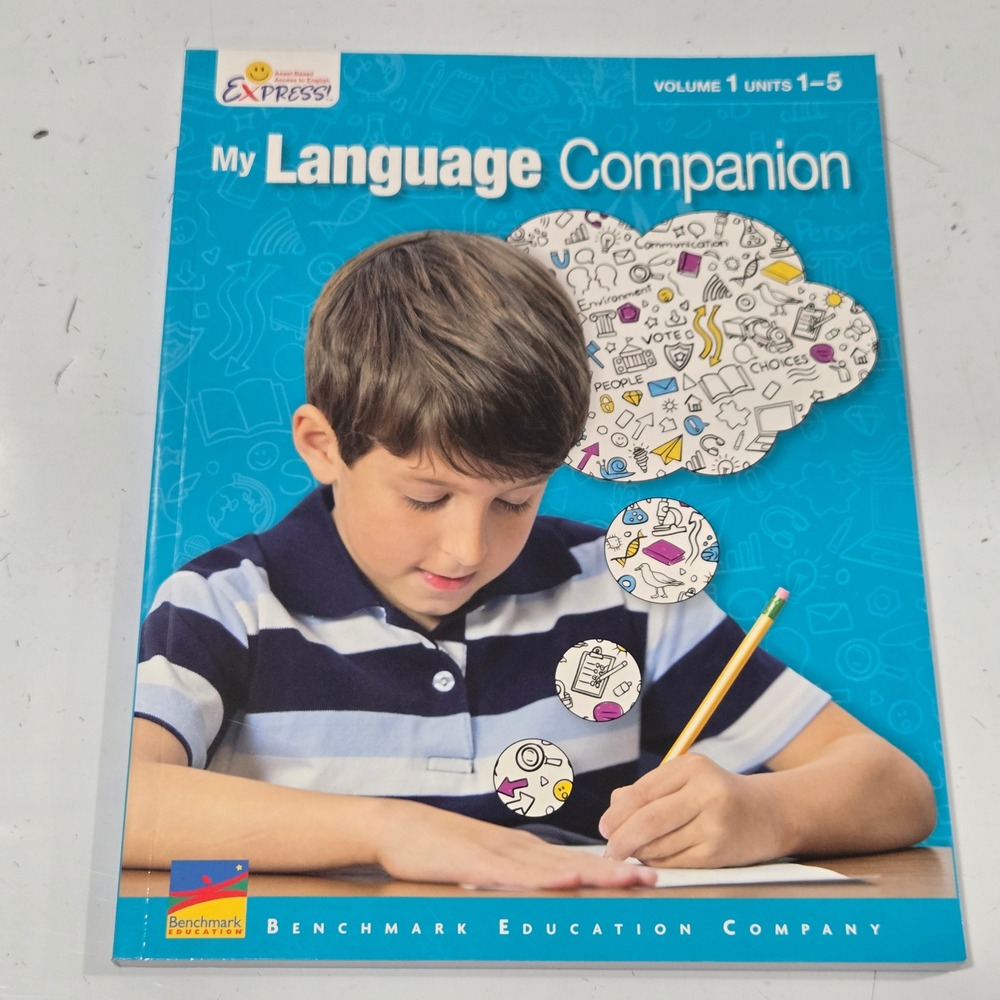 Benchmark Education My Language Companion Volume 1 Units 1-5 Grade 3 Workbook